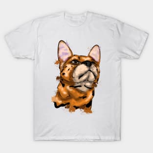 Abstract serval drawing T-Shirt